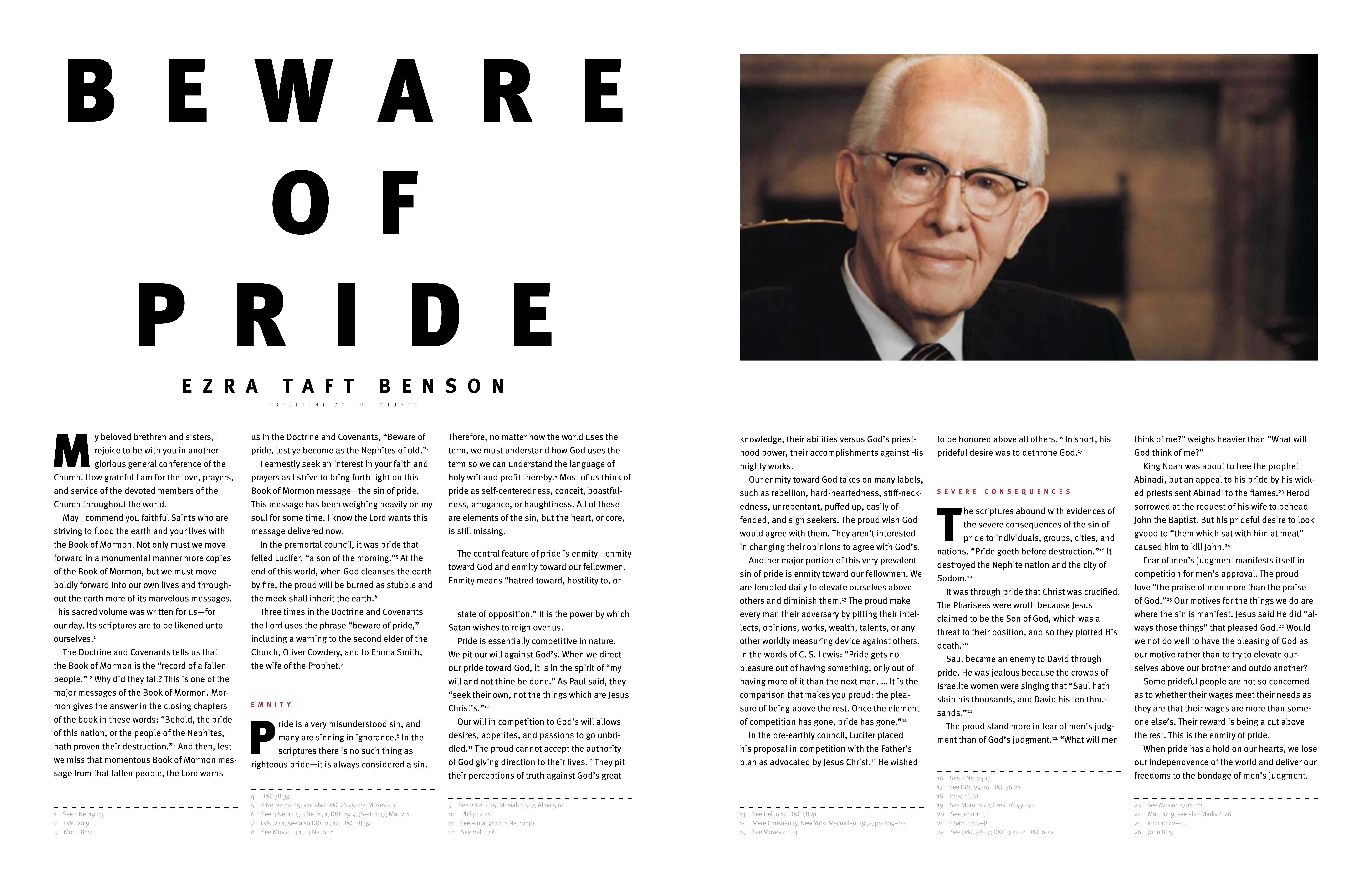 image of beware of pride