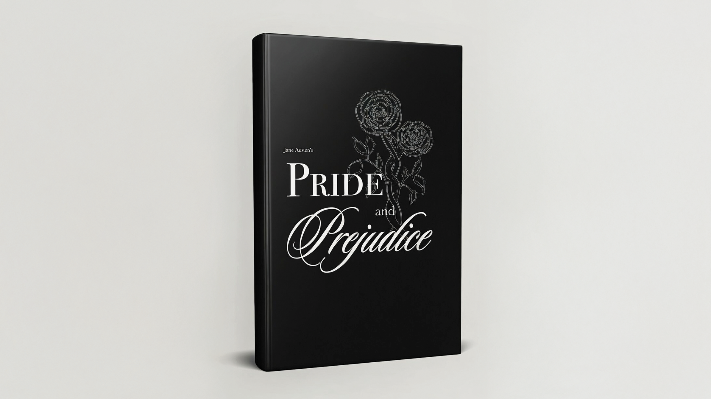 Pride and Prejudice book cover design