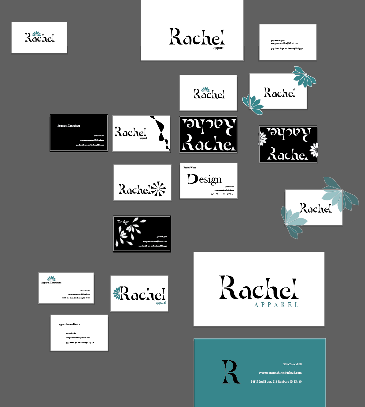 Hand lettering process