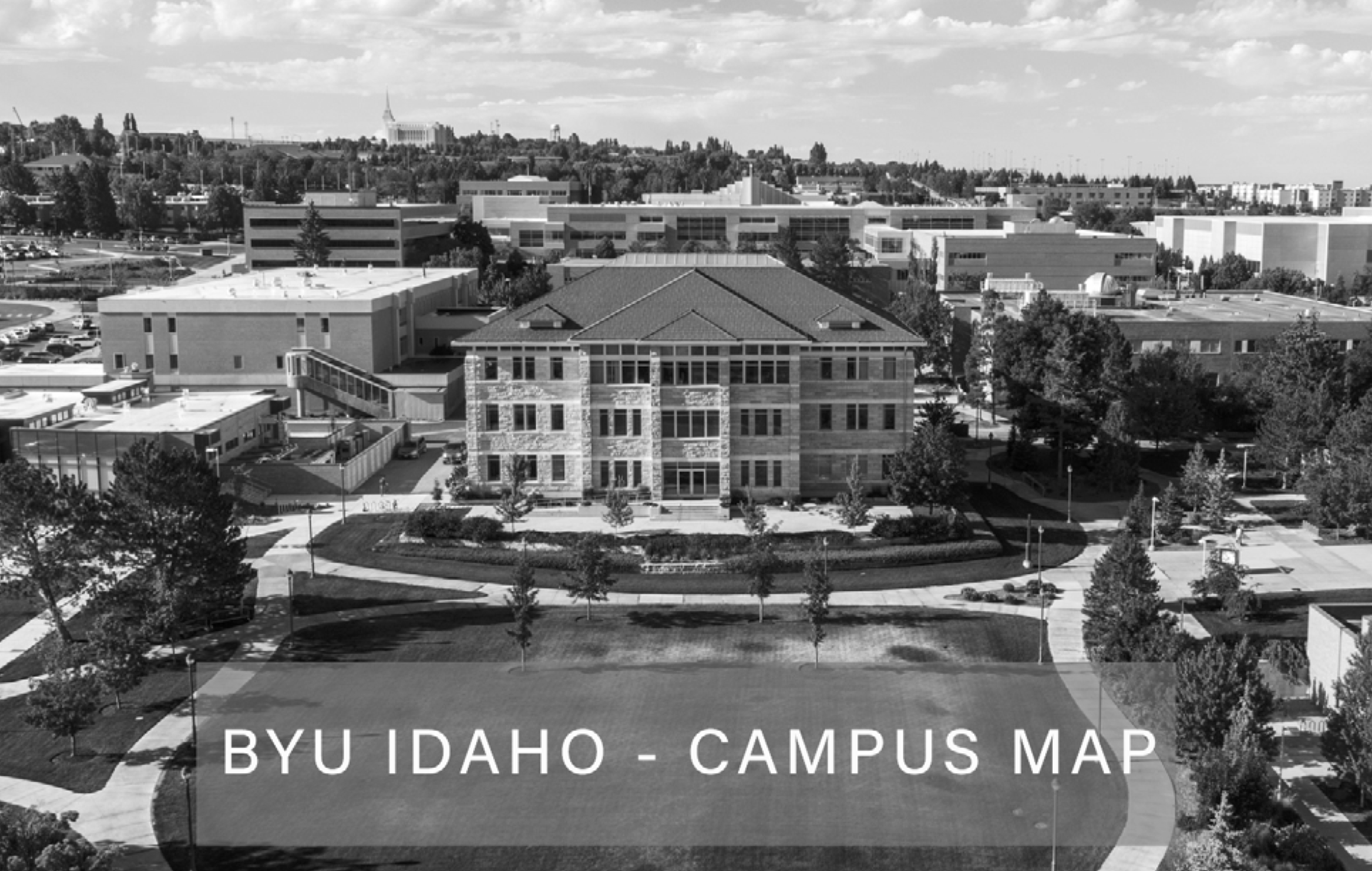 BYU-Idaho Campus Map Booklet Cover