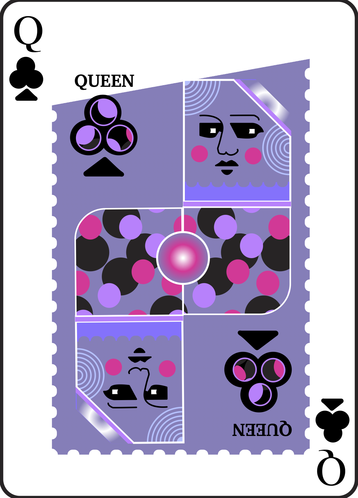 image of custom playing card