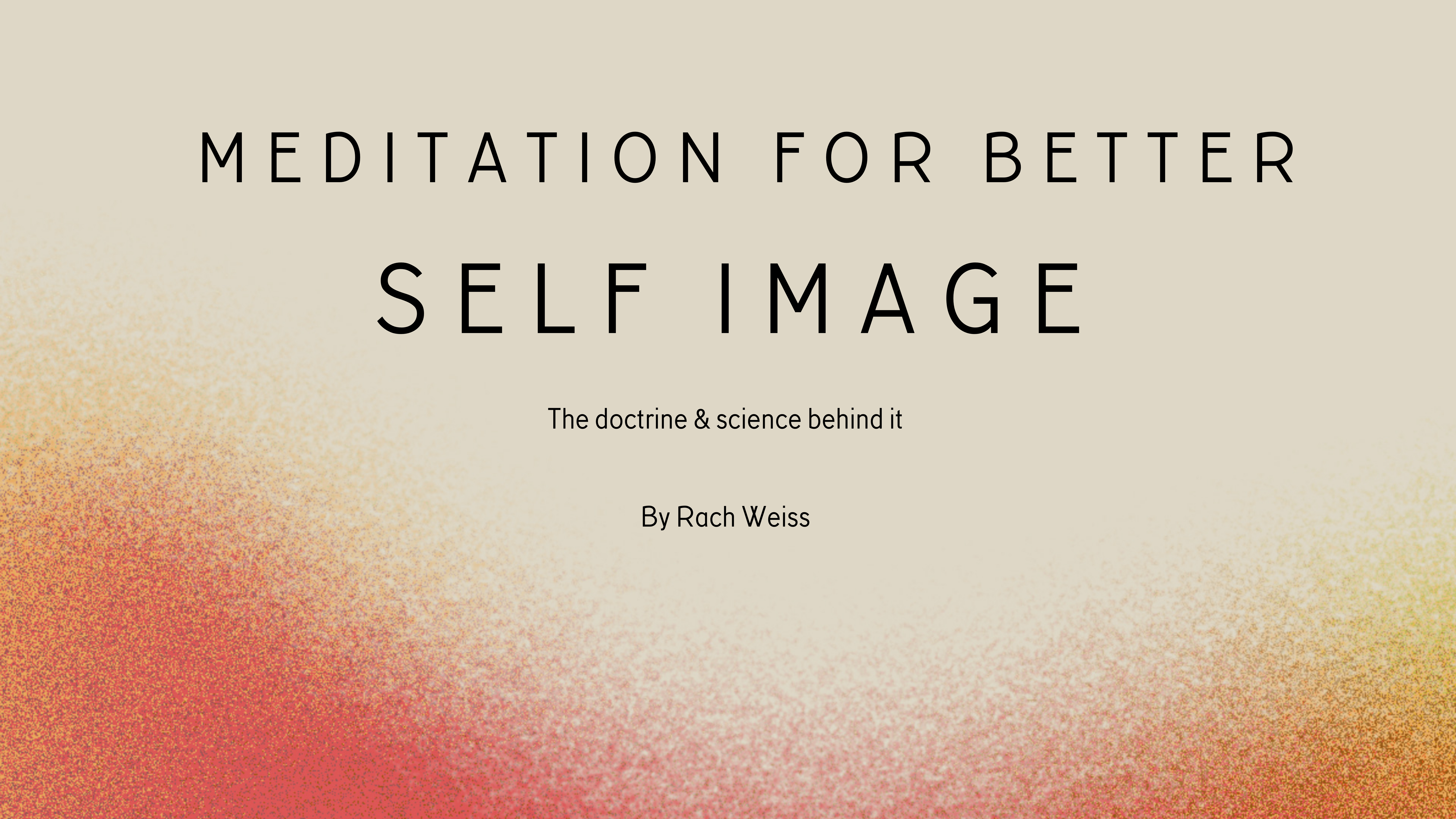image of meditation for better self