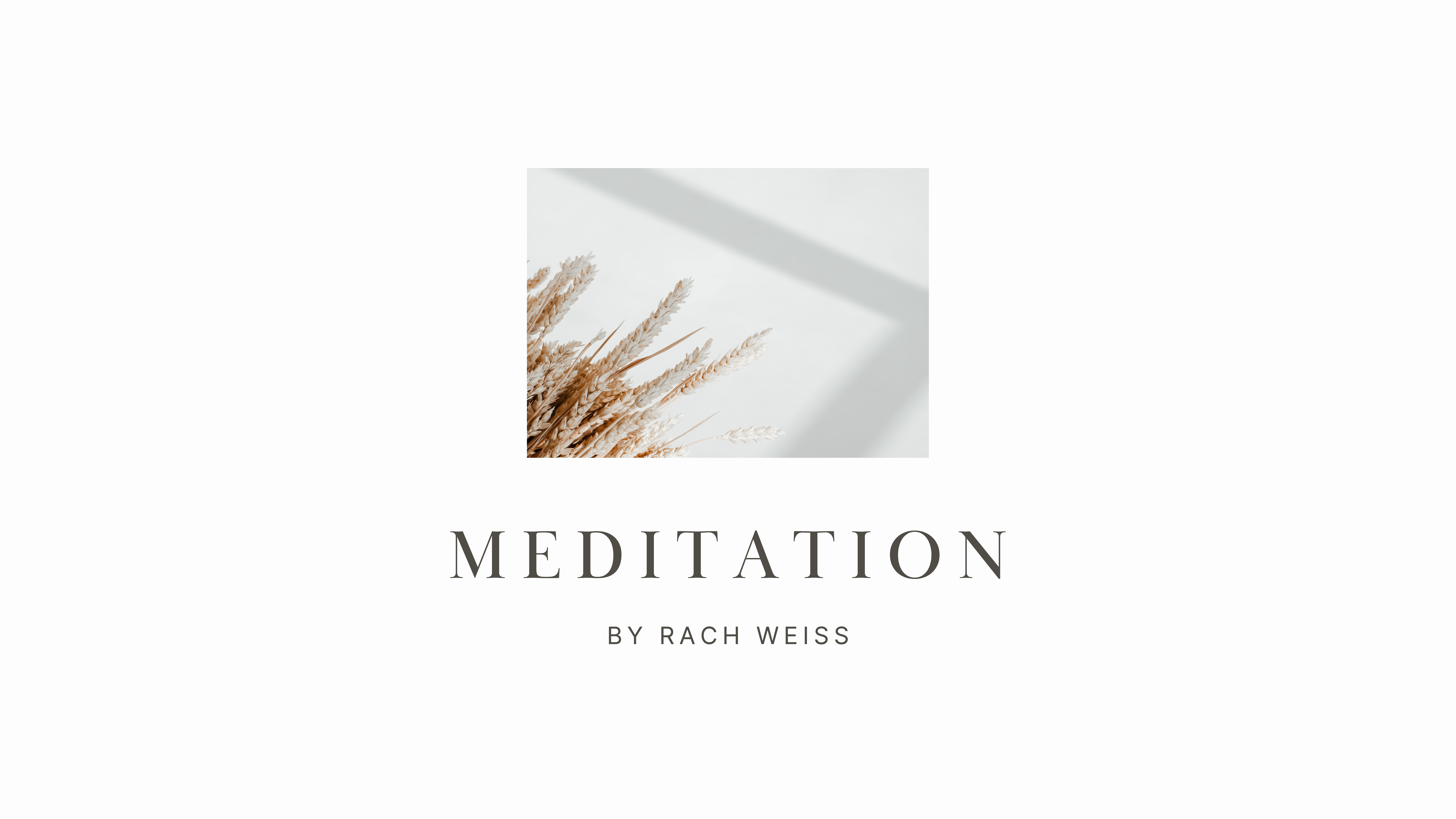image of meditation presentation